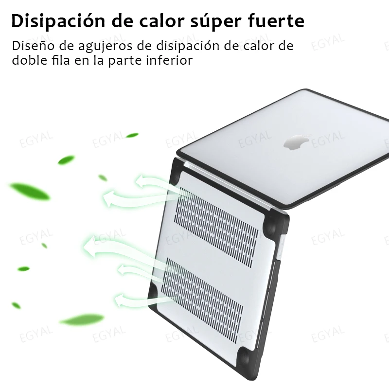 Para Macbook Pro 13 Funda M2 2022 M4 Air M1 para MacBook Air 13 Funda Pro 16 Funda M3 2023 Pro 14 Funda 15,3 Funda para portátil - imagen 5