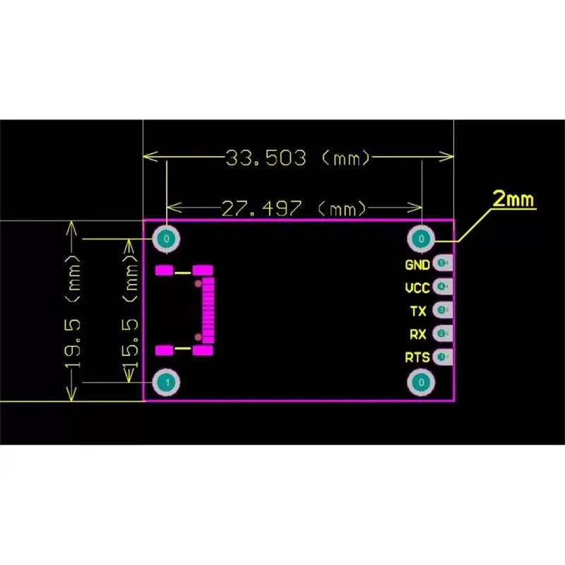 Módulo sensorings orientación Y1ub Industrial 9 Axises con magnetómetro para robótica - imagen 3