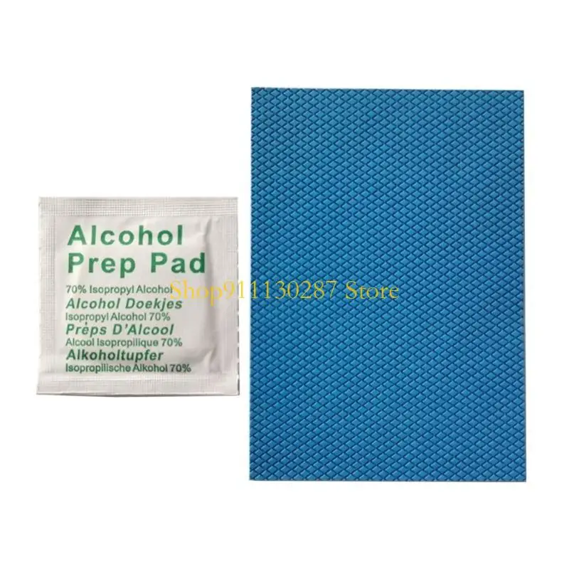 J1HC 3,86x2,68 "DIY Mouse Skin cinta agarre antideslizante almohadilla autoadhesiva resistente sudor - imagen 3