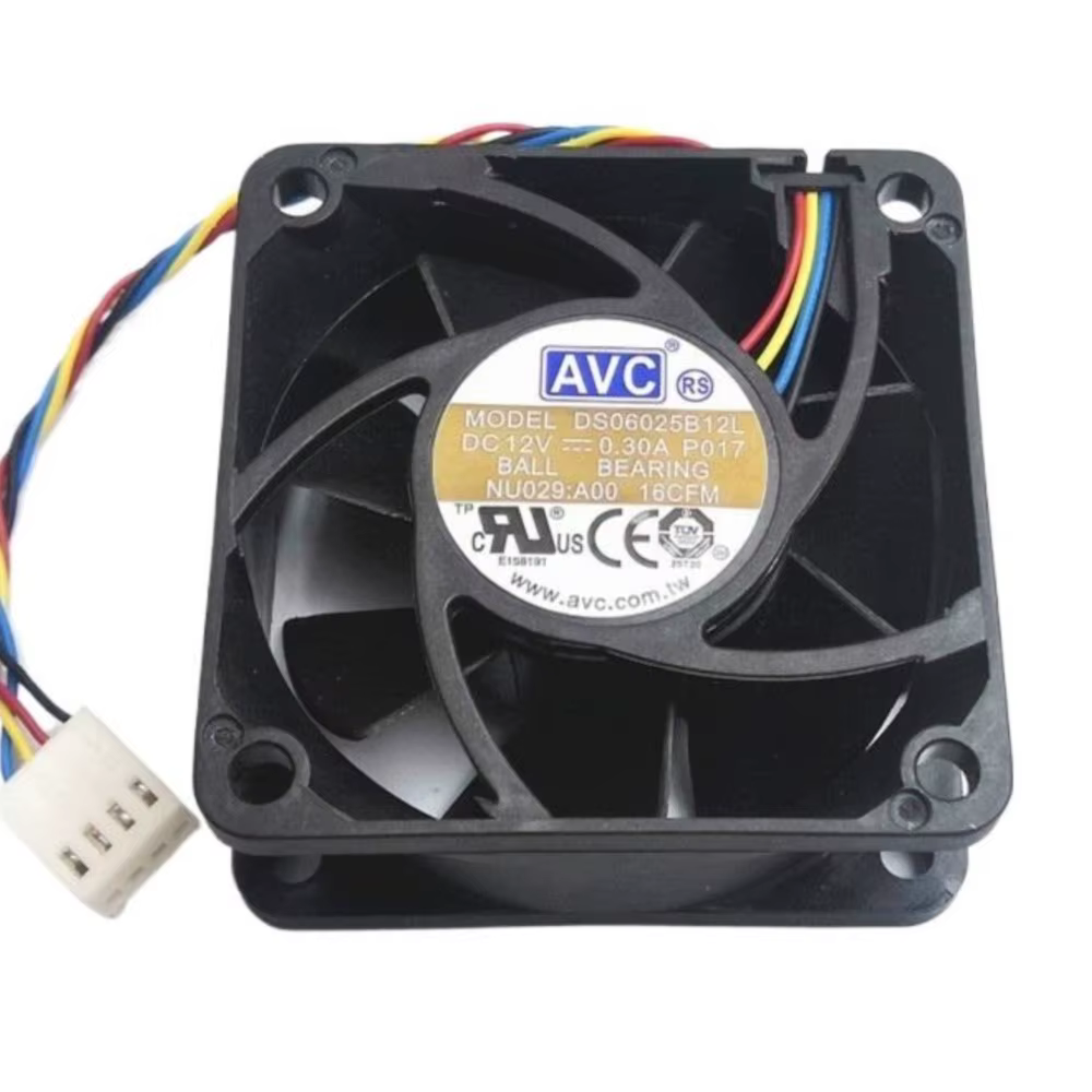 Ventilador AVC 60mm PWM 4 pines – Doble rodamiento bolas servidor - imagen 4