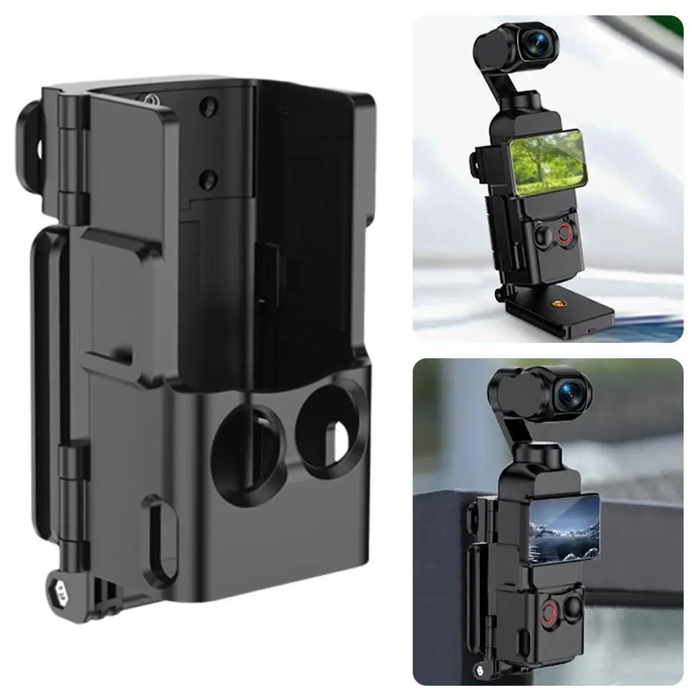 Soporte magnético ajustable para dji Osmo Pocket 3, con soporte para zapata fría, marco de expansión multifuncional, accesorio para cámara deportiva