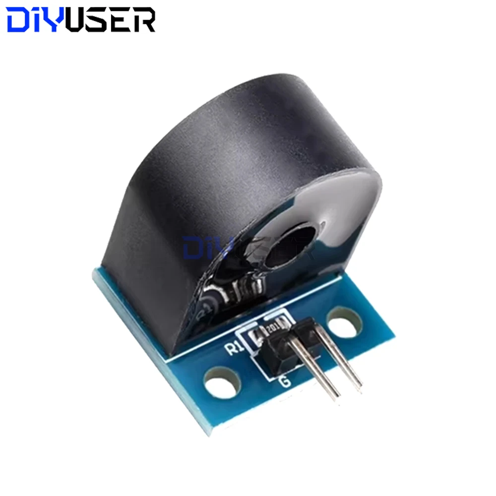 Placa de módulo de Sensor de transformador de corriente Micro CA monofásico de rango ZMCT103C 5A para Arduino 5A Max 3000V medida resina epoxi - imagen 3