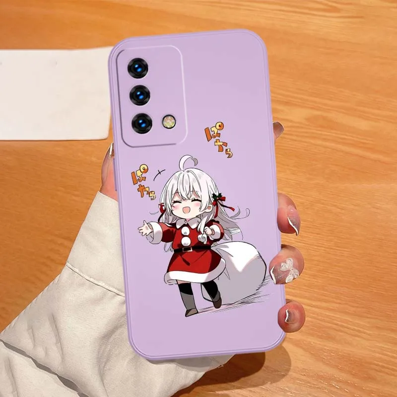 Lindo Alya Kujou Anime para OPPO Ace2 A98 A96 A95 A94 A92 A9 A80 A78 A77 A76 A74 A73 A72 A60 A6 Pro funda de teléfono - imagen 3