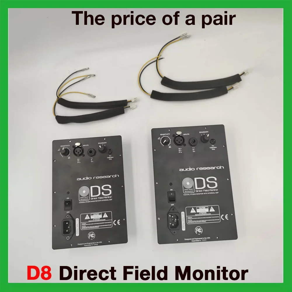 Monitor de altavoz de 5 "y 8", Monitor de campo directo para Audio ecuador D8, módulo amplificador de altavoz activo de Audio de potencia DSP - imagen 2