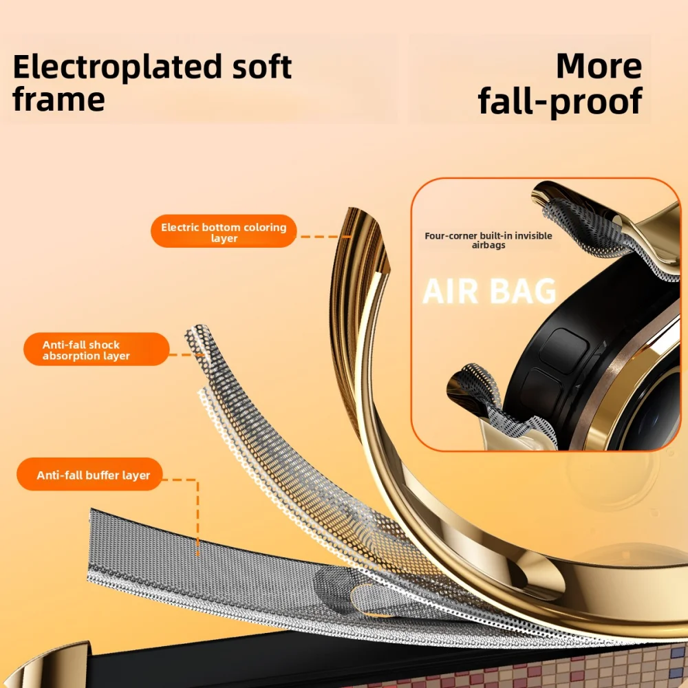 Para Apple iphone 17 Pro Max funda dura de fibra de carbono magnética MagSafe funda protectora trasera para iphone 17 16 15 14 Pro max Shell - imagen 5