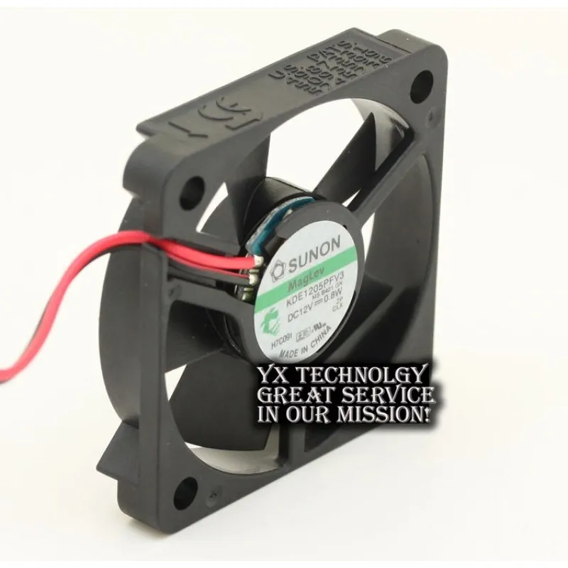 Ventilador de refrigeración ultrasilencioso para SUNON KDE1205PFV3, 12V, 0,8 W, 5010, 50mm, 50x50x10mm - imagen 2