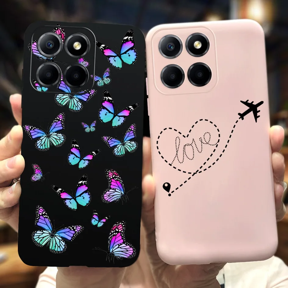 Para Honor X8 funda de teléfono TFY-LX3 Protector para Honor X8 5G 2022 VNE-N41 funda de silicona suave para Honor X6 VNE-LX1 VNE-LX2 funda de TPU - imagen 2