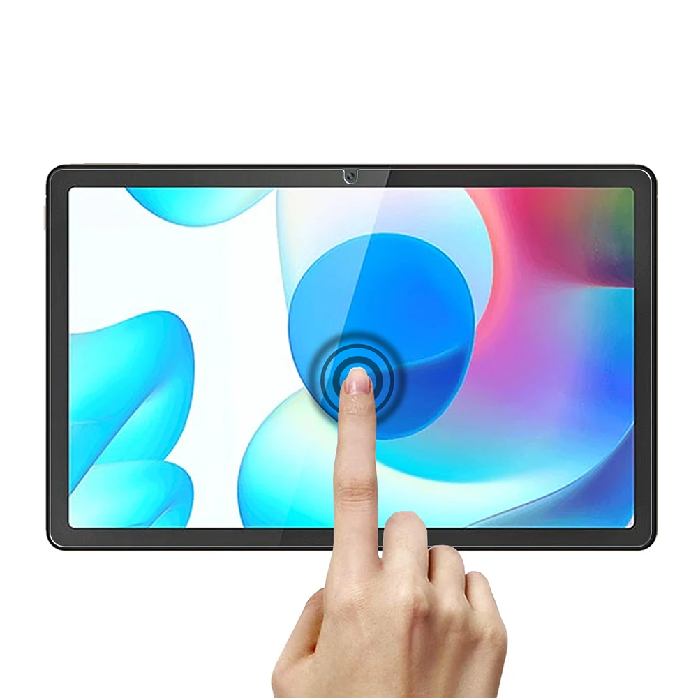 Protector de pantalla HD de vidrio templado a prueba de arañazos, 2 uds., para Realme Pad X 11, Realme Pad 10,4 pulgadas 2021, Realme Pad Mini 8,7 - imagen 3
