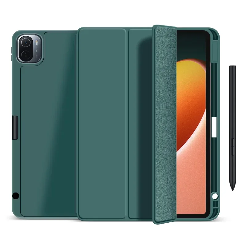 Funda para Xiomi Mi Pad 7 para Xiaomi Mipad 7 Pro Funda de silicona de 11,2 pulgadas para Funda Xiaomi Pad 7 Pro Funda con estuche para lápices - imagen 2