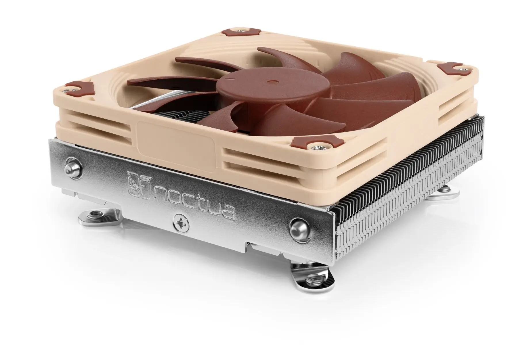 Noctua NH-L9i-17xx enfriador de CPU fino de 2 tubos de calor ITX caja pequeña radiador refrigerado por aire de presión baja ventilador PWM de 92mm para Intel LGA1700 - imagen 2