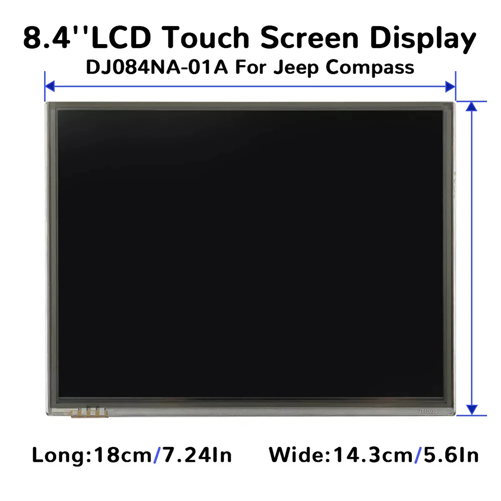 Uconnect-Monitor LCD de 8,4 pulgadas para coche, piezas de repuesto con pantalla táctil para Dodge RAM Charger, Chrysler 200 300, accesorios de coche - imagen 4