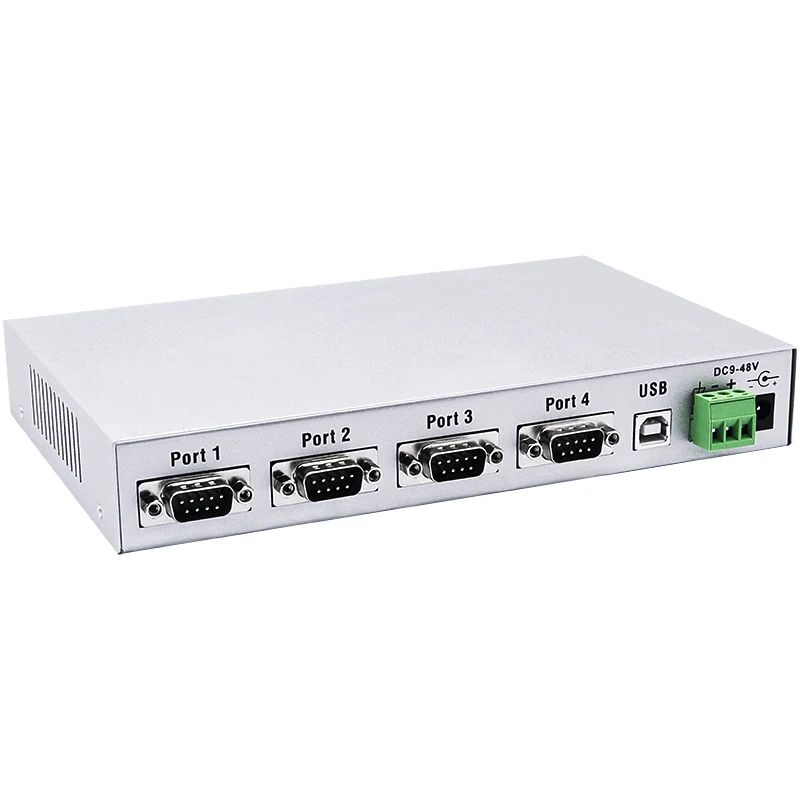 UOTEK USB a RS-232 Convertidor 4 Puertos Adaptador de Conversión RS232 USB2.0 Serial 9 Pines COM DB9 Conector ESD UT-860 - imagen 3