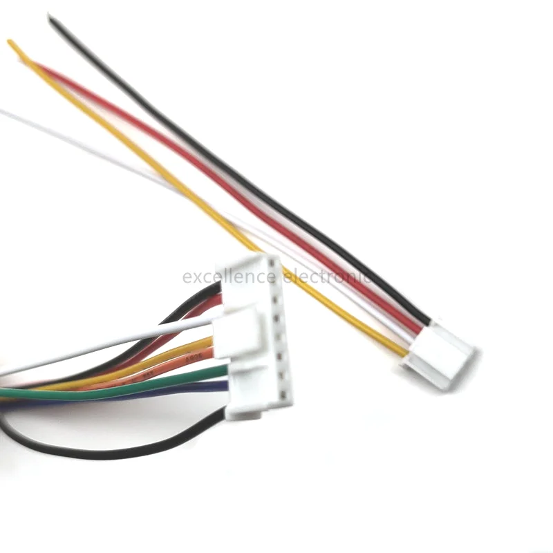 Cable de Terminal PA2.0 de 5 uds., extremo doble único con cable de conexión de hebilla 26AWG 10/15/20CM PA 2,0mm, carcasa inversa misma dirección - imagen 5