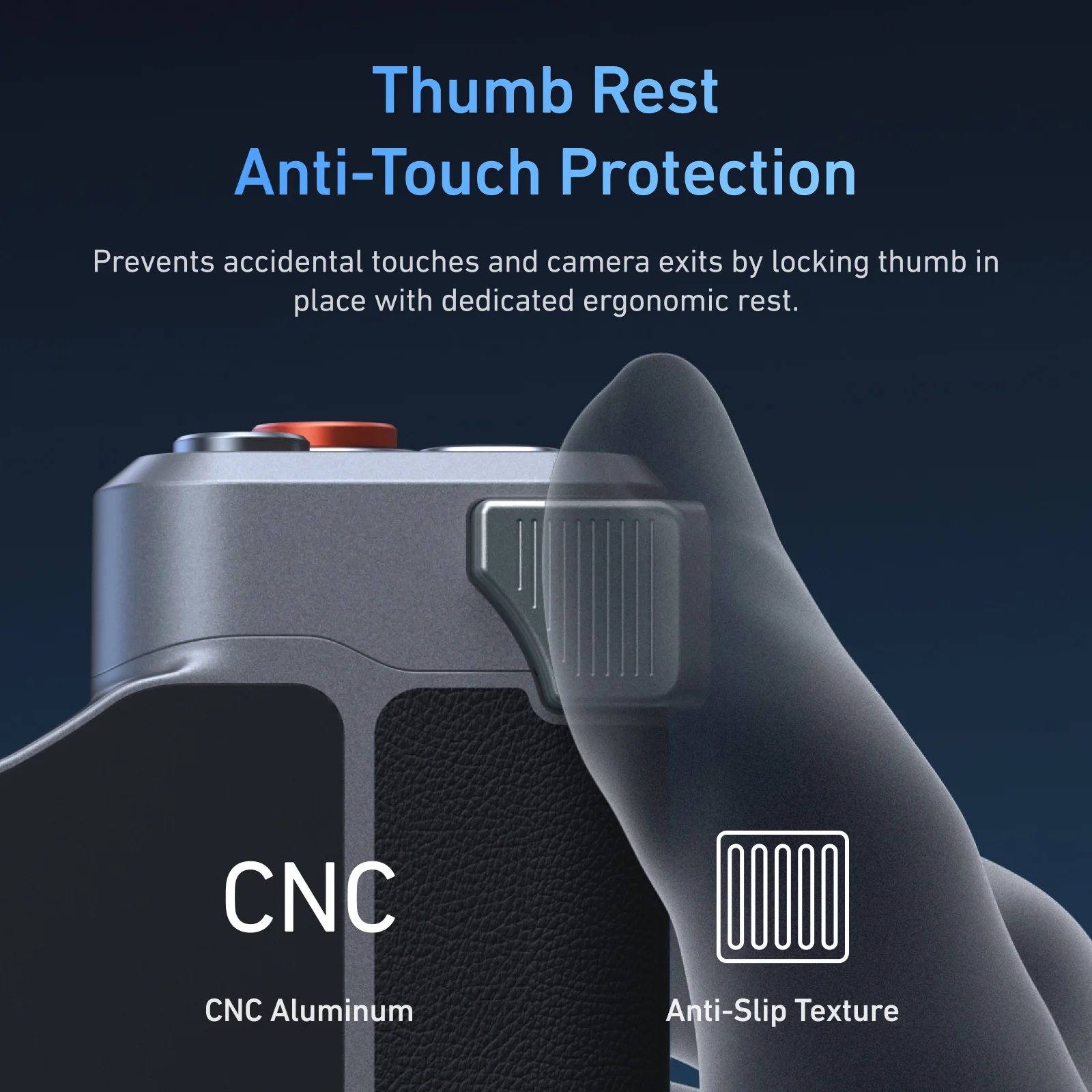 TELESIN Master Grip Set para iPhone17 Pro Pro Max soporte de agarre de mano para cámara de teléfono magnético 3200Mha Powerbank con carga inalámbrica - imagen 5