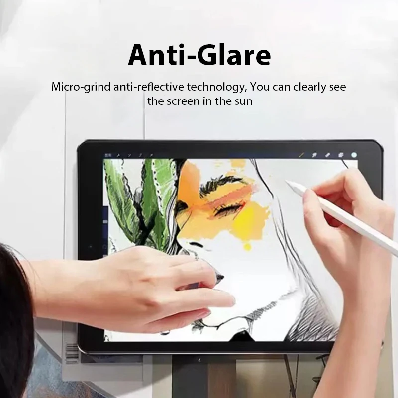 Como película de papel para Ipad 10 9th 10th Generation Pro 12,9 11 12 9 Protector de pantalla Air 5 4 3 2 Mini 6 7th 8th 9th 10,2 película mate - imagen 4