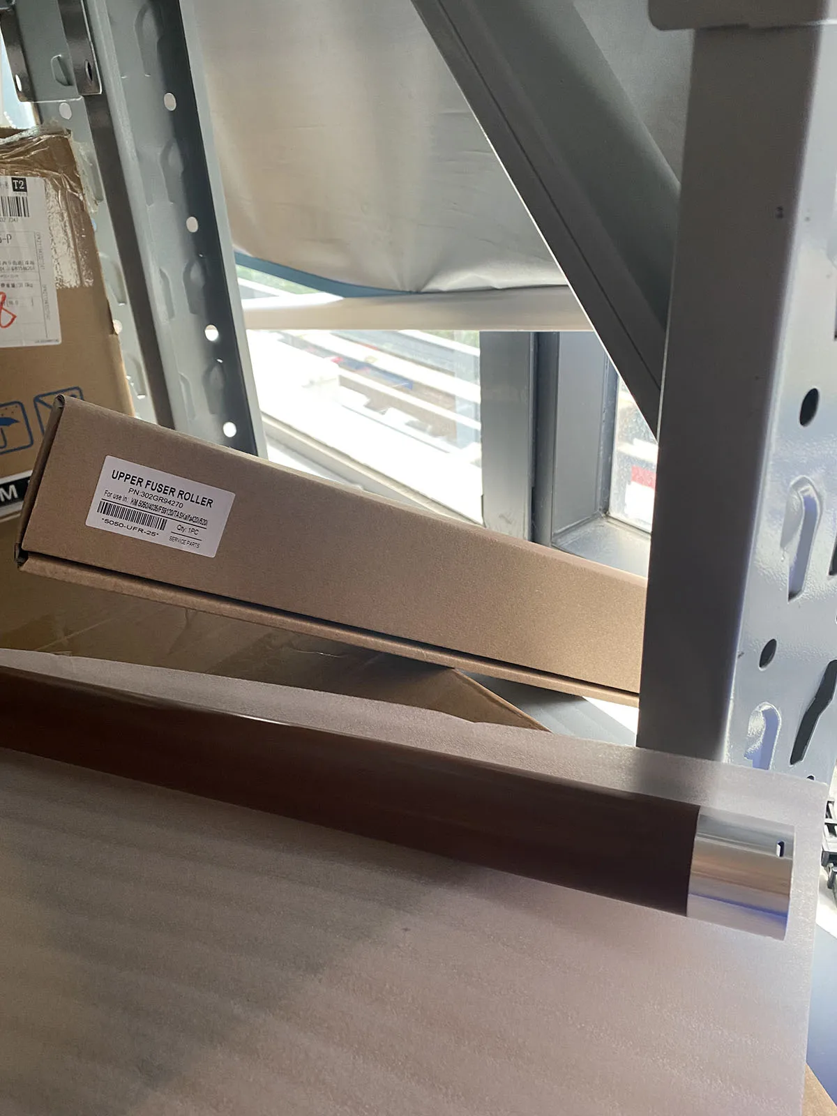 1 unidad. Rodillo de calor del fusor superior de larga duración KM3035 KM5035 KM5050 para Kyocera KM 3035 3050 5035 5050 4050 420i 520i FS9120DN 9520DN