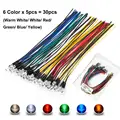 6Colors x 5pcs Clear