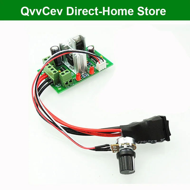 Controlador de velocidad del motor de 12V CC 6A 6V-30V 12V 24V CCM6N PWM controladores de interruptor de inversión positiva