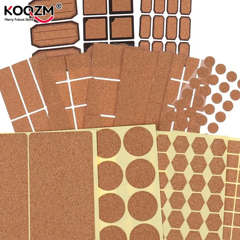 Etiquetas adhesivas de madera de 2 a 96 piezas, organizador de tarros y botellas de cocina, etiquetas adhesivas para embalaje y sellado de álbumes