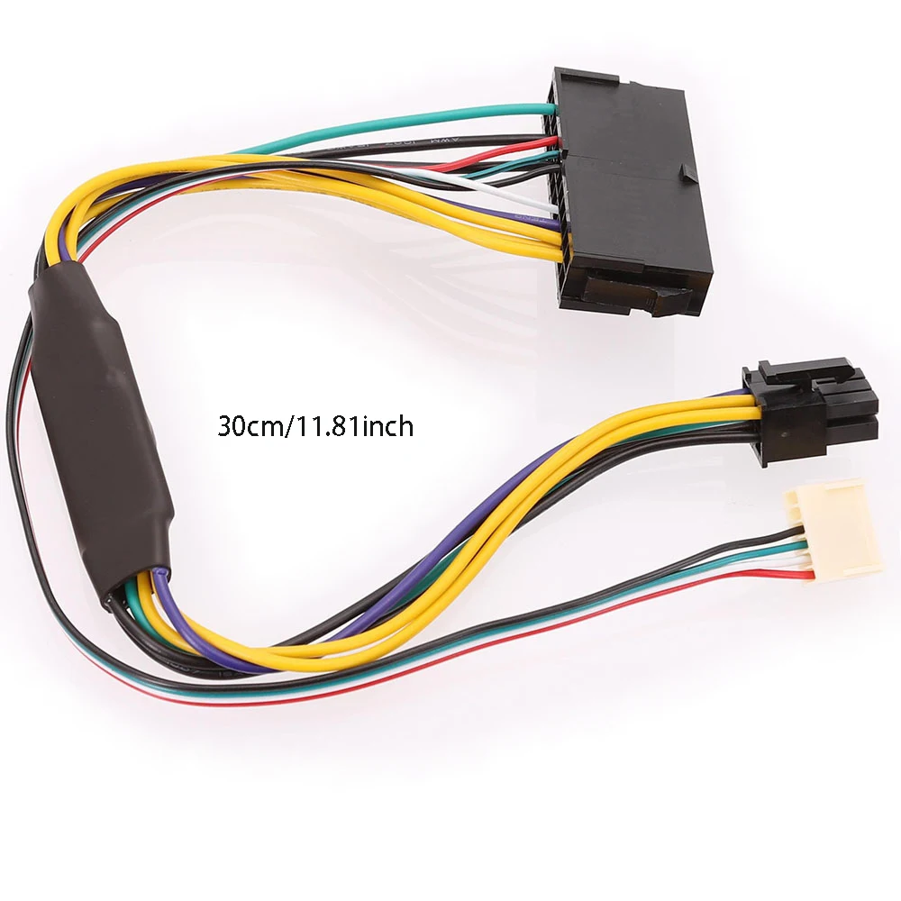 Cable de alimentación de 24 pines a 6 pines, Cable ATX, divisor PSU para HP Elite Z230 Z220 SFF, convertidor de Cable de alimentación, Mini adaptador de línea extensible de 6 pines - imagen 4
