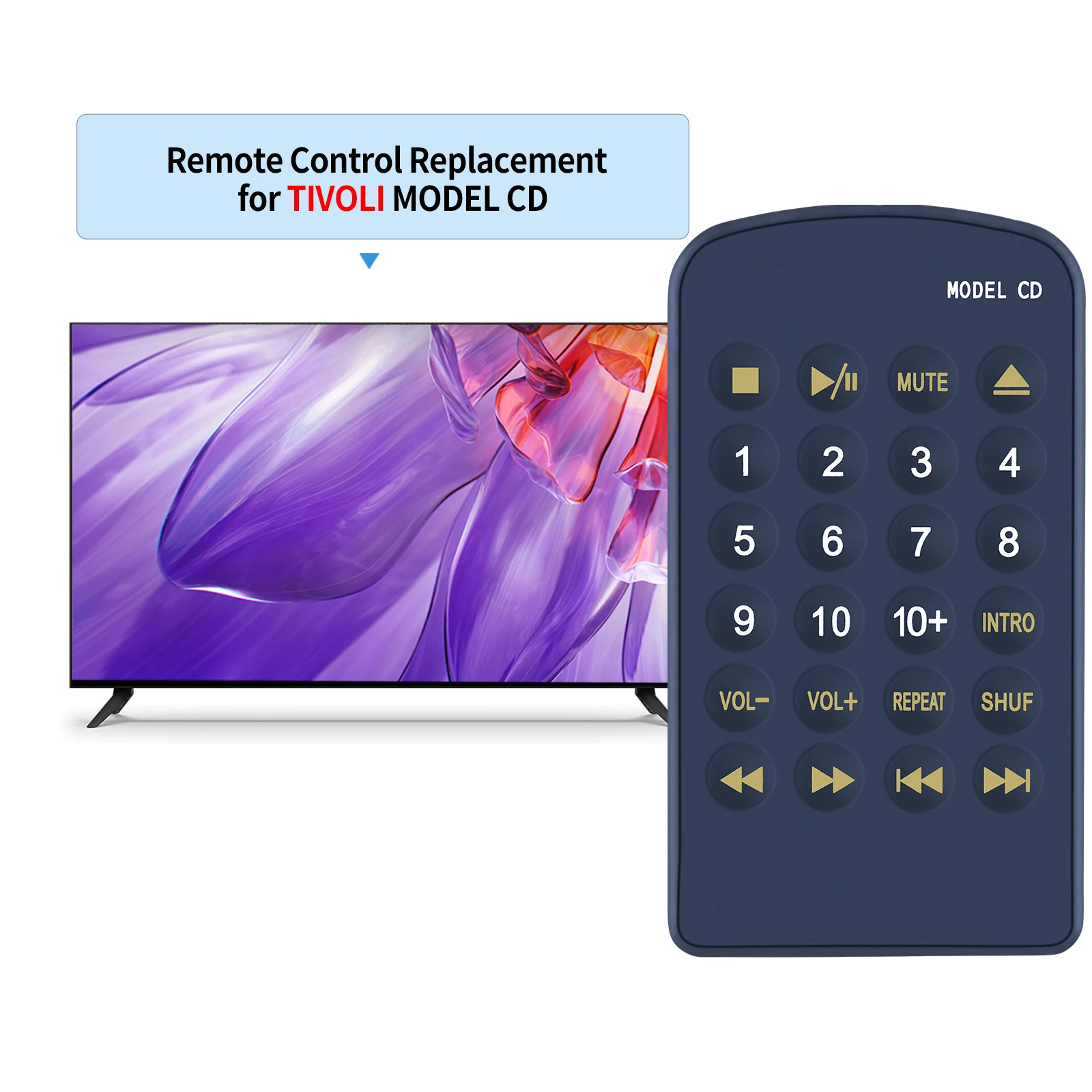 Control remoto CD para Tivoli audio, nuevo modelo - imagen 2