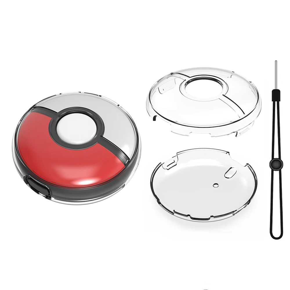 Estuche de transporte transparente antiarañazos, carcasa protectora con correa a prueba de polvo para Pokemon GO Plus + Accesorios de juego, nuevo - imagen 2