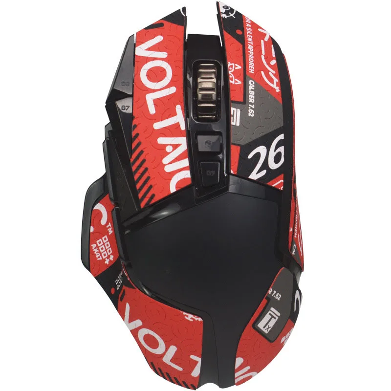 La pegatina antideslizante para ratón es aplicable para Logitech G502, piel de lagarto absorbente de sudor, pegatina protectora antisudor y antidesgaste - imagen 4