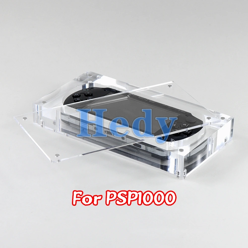Protector de caja de acrílico transparente para consola Sony PSP2000 PSP3000, vitrina transparente para PSP 1000, 1 unidad - imagen 2