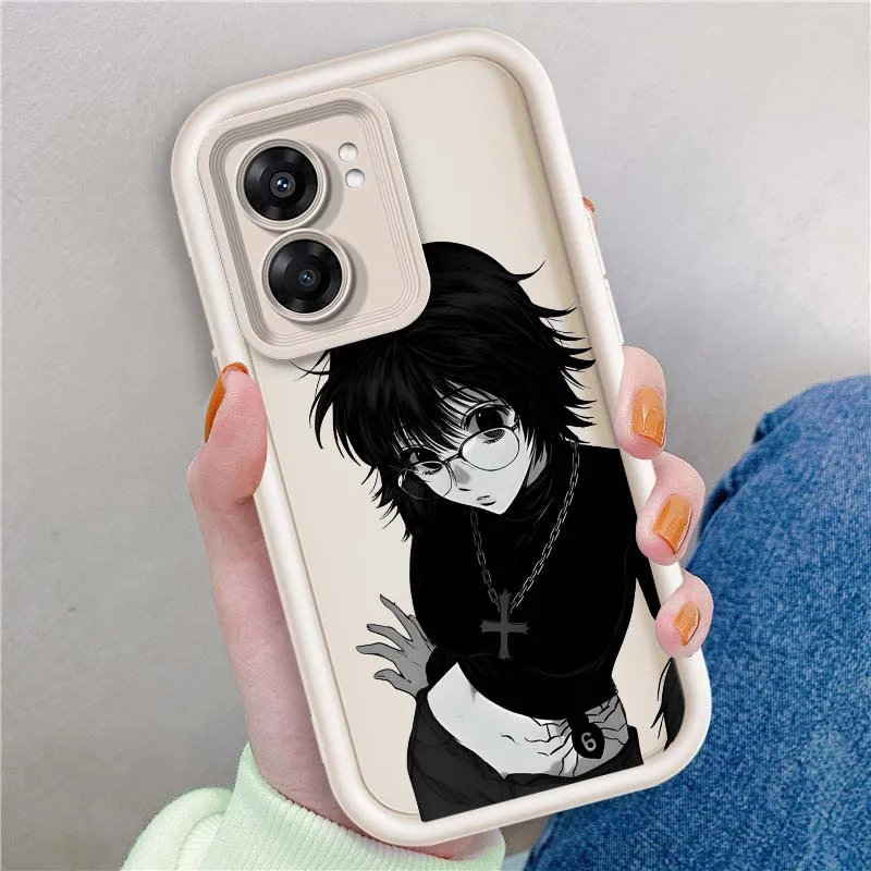 Shizuku Anime para OPPO A96 A58 A74 A78 A72 A53 A54S A94 A54 A16 A52 A57 A98 A76 cubierta de la caja del teléfono de la escalera del ojo - imagen 4