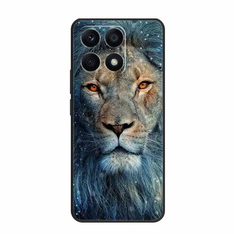 Para Honor X6B funda suave impresa León Lobo TPU funda de silicona para Huawei Honor X6b funda JDY-LX1 protección HonorX6b fundas para niñas - imagen 3