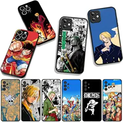 Funda para Teléfono con Diseño de Luffy, Sanji, Roronoa Zoro para Xiaomi Redmi Note 14 12 13 ProPlus A4 A3 Pro Plus 12C 13C 14C 5G