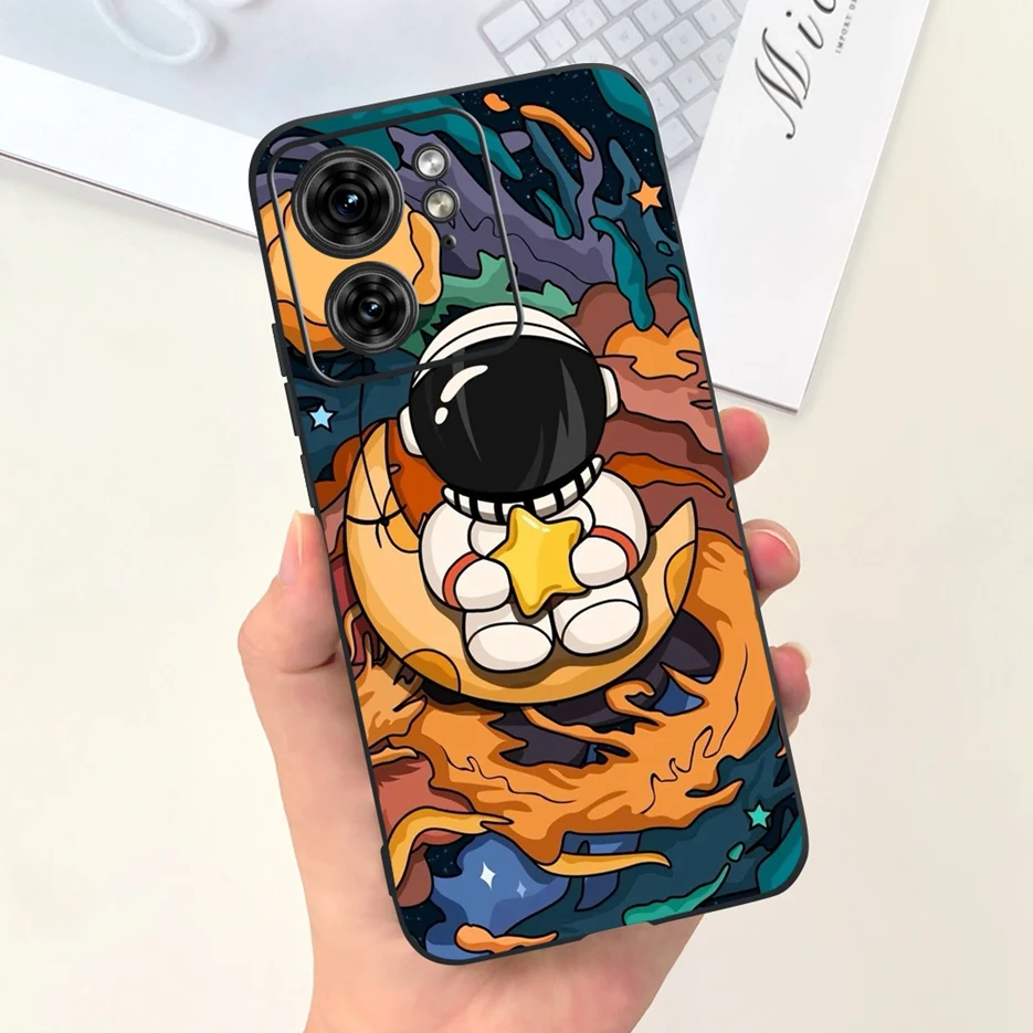 Para Motorola Edge 40 funda XT2303-2 nueva funda de dibujos animados de moda funda de teléfono de silicona suave para Motorola Edge 40 Neo Edge40 contraportada - imagen 4