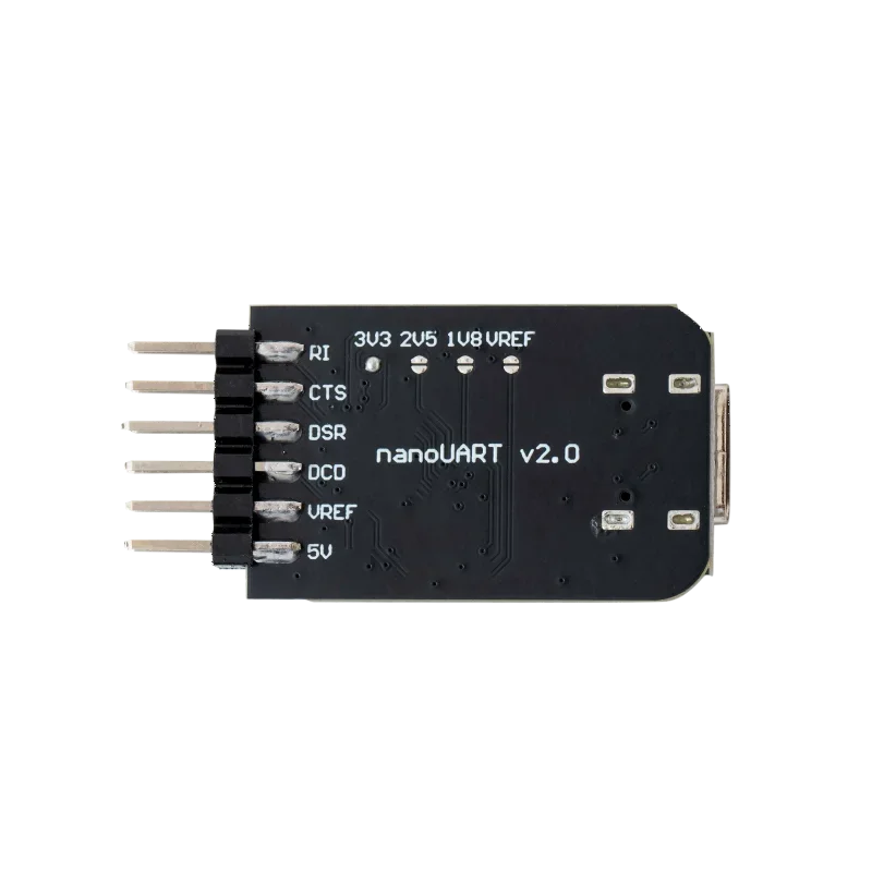 NanoUART-Herramienta de puerto profesional, módulo USB a TTL, nivel IO ajustable, Control de flujo de Hardware, interfaz de TYPE-C, esquema de código abierto, nuevo - imagen 3
