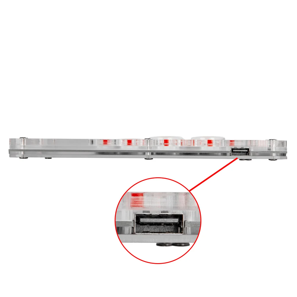 RGEEK Joystick Hitbox teclado Arcade Stick controlador para PS4/PS3 // interruptor/vapor Mini Arcade Hitbox controlador lucha palos PC - imagen 4