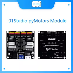 01Studio pyMotors – Módulo Motor Paso a Paso para MicroPython