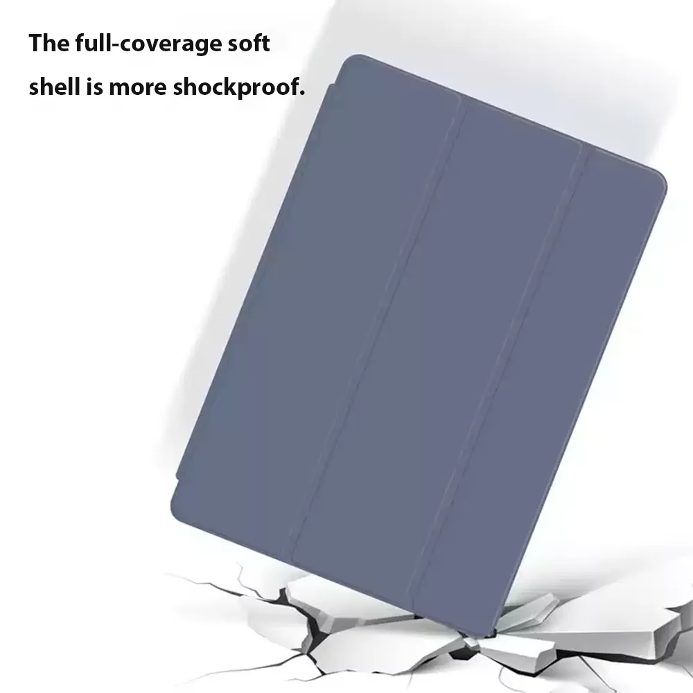 Funda magnética para tableta Samsung Galaxy Tab A9 Plus, funda inteligente de 11 pulgadas con soporte trasero de TPU suave para S6 LITE 12,4 pulgadas S7 + S8 + S9 + S7 FE - imagen 5