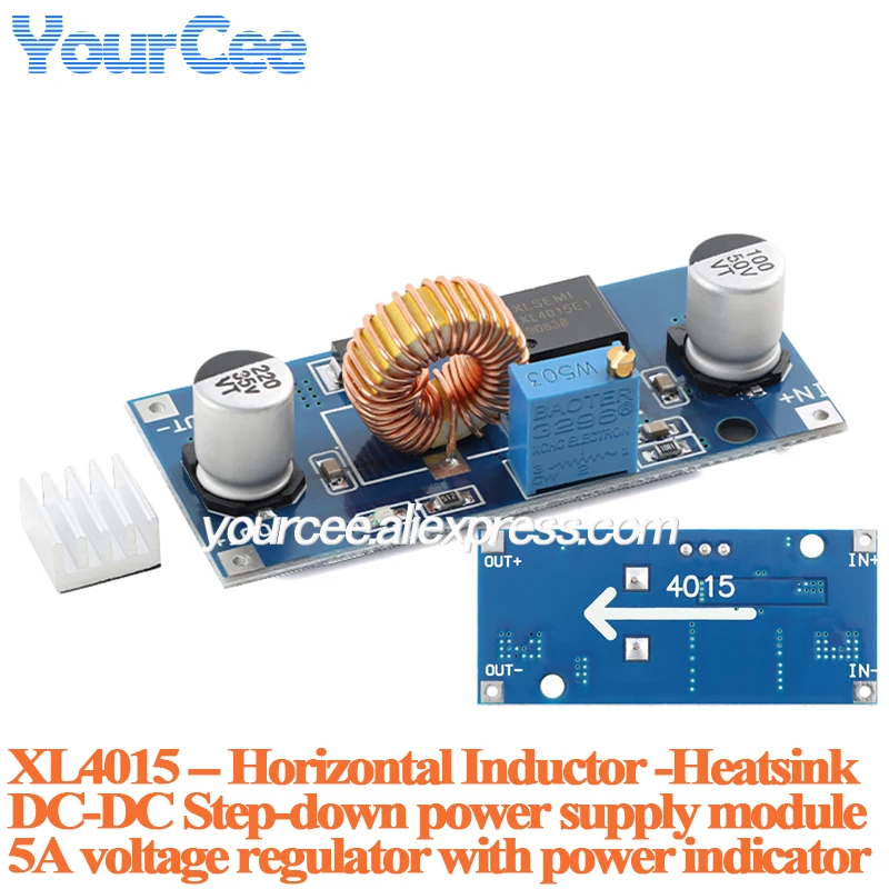 XL4015 With Heatsink