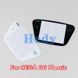 Cubierta de lente de pantalla de espejo de cristal de 20 piezas para Sega Game Gear Protector de lente de pantalla de plástico de repuesto para Sega GG