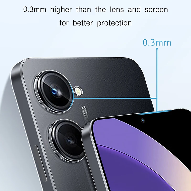 Funda de teléfono transparente ultrafina Original para Realme 9 9i Pro Plus SE 4G 5G 360, fundas protectoras traseras transparentes suaves Realme9ProPlus - imagen 3