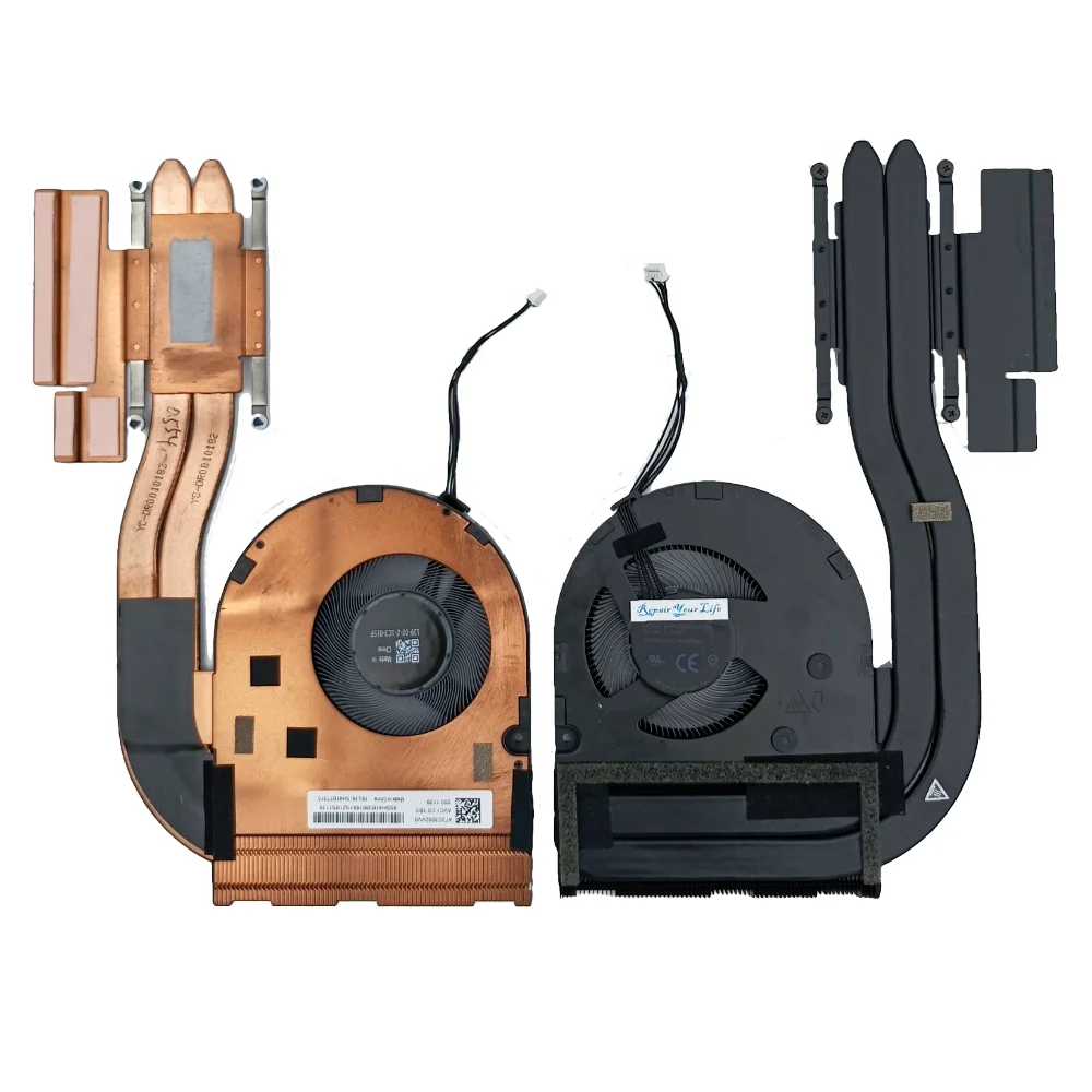 Ventilador de refrigeración y disipador de calor para Lenovo ThinkPad, 5H41B77310, radiador de CPU, BAPA0908R2HY001, 5H41B77310, P15v, Gen2, Gen3, at2c3002v0, 5H41B77308 - imagen 2