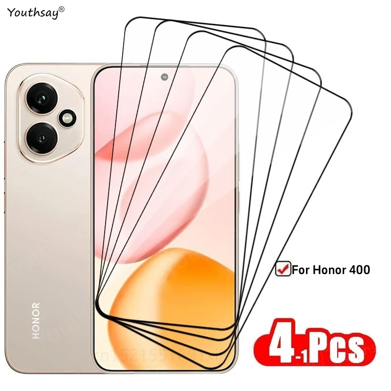 4-1 Uds vidrio para Honor 400 vidrio templado Honor 400 Protector de pantalla HD película protectora de vidrio para teléfono Honor 400 - imagen 2