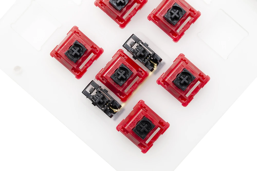 Everglide-estabilizador montado en placa de Panda V5 Black Knight chapado en oro para placa de teclado mecánico personalizada YC66 Zeeyoo 68 Womier - imagen 4