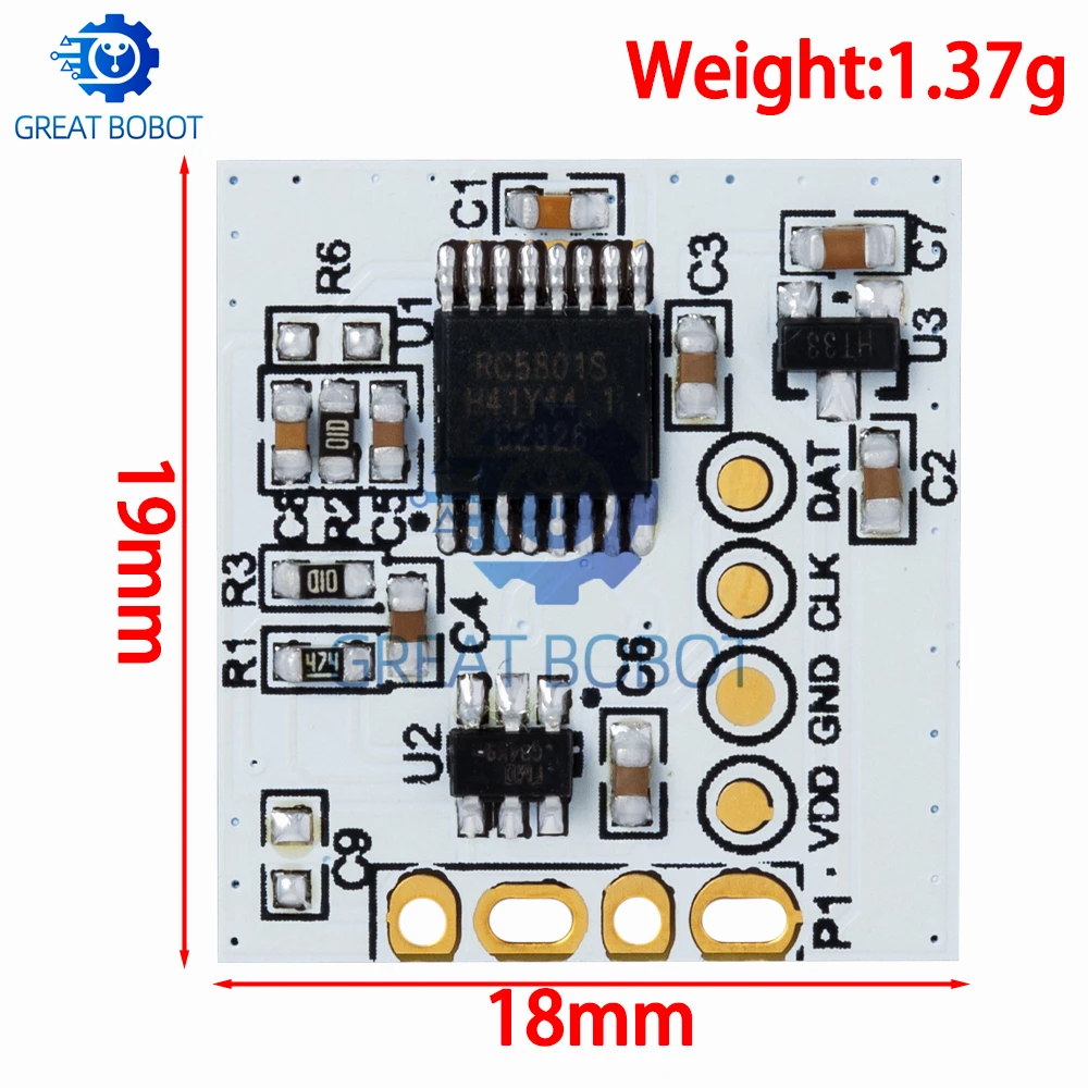 Módulo sensor de radar de 5,8 g: para pasillo, escalera, garaje, tubo de luz T8, accesorios de iluminación LED - imagen 3