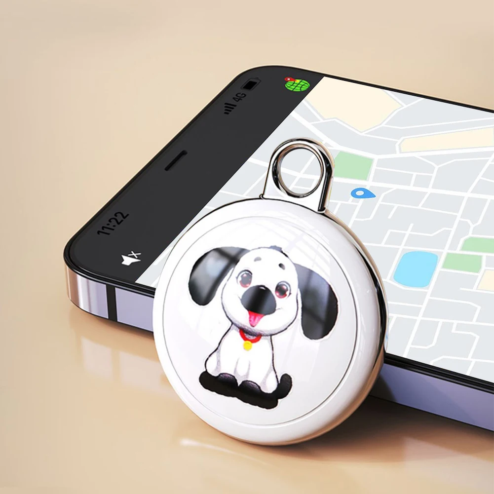 Rastreador GPS antipérdida para mascotas, compatible con Bluetooth, localizador GPS inteligente usable, impermeable, Collar para perros y gatos para Android e IOS - imagen 5