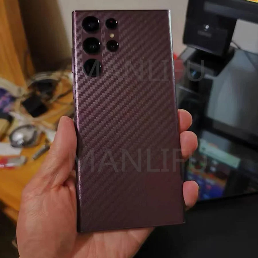 Película de fibra de carbono de cubierta completa trasera 3D para Honor Magic 5 Pro 5Pro Magic5 Magic5Pro, Protector de pantalla trasero en magic 5pro 5lite - imagen 5