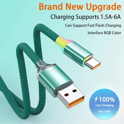 Cable USB-C Carga Rápida 120W Compatible Xiaomi, Huawei y OPPO