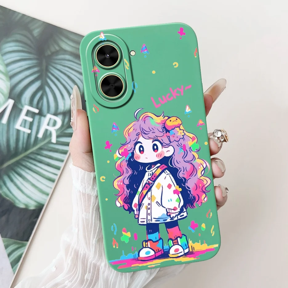 Para Xiaomi Redmi A5 4G funda divertida de dibujos animados funda de teléfono suave Siiicone para Xiaomi Poco C71 C 71 PocoC71 RedmiA5 4G Fundas bolsas - imagen 4