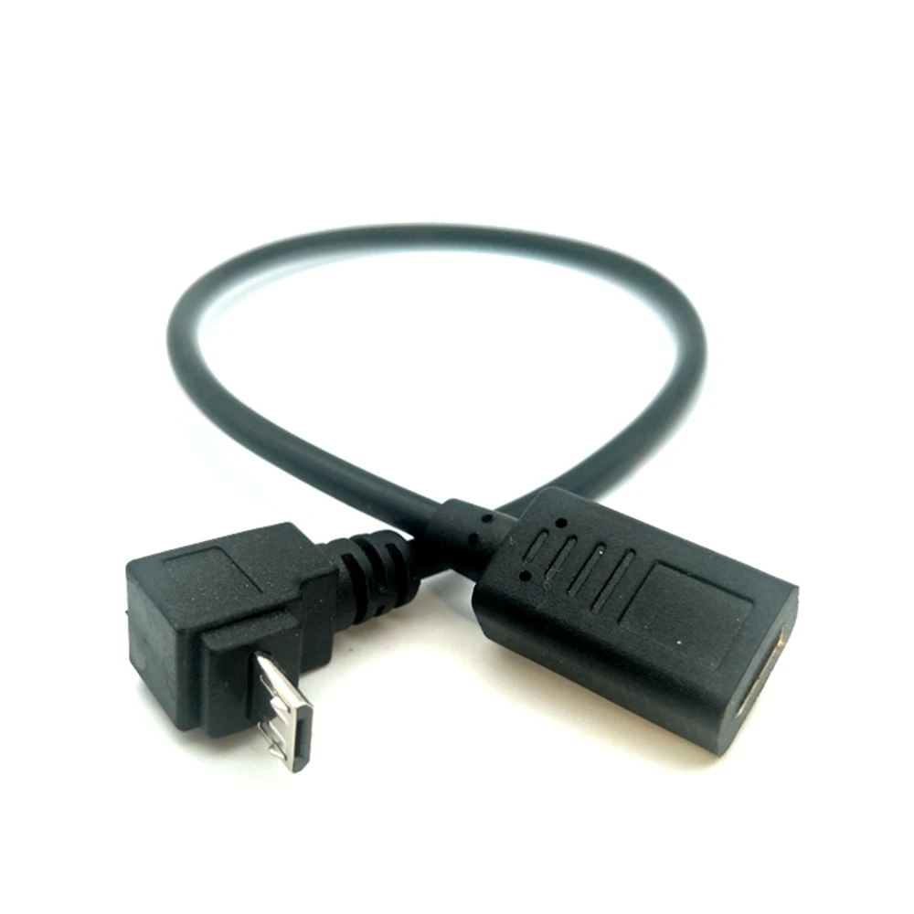Adaptador de Cable conector OTG USB tipo c hembra a Micro USB de 25CM, envío directo