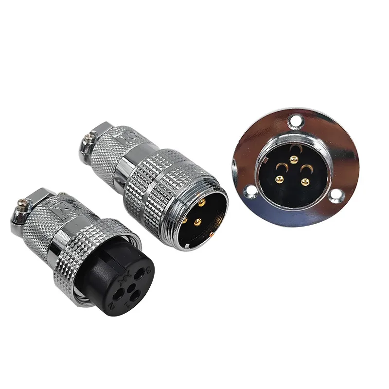 Conector de cable de enchufe GX25, fijación de brida, 20A, 2 pines, 3 pines, 4 pines, 5 pines, 6 pines, 8 pines, 12 pines, conectores circulares DF25 - imagen 5