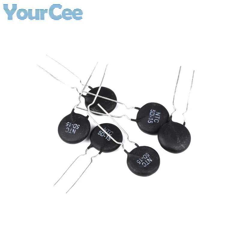 20 piezas termistor MF72 5D-15 NTC 5D-7 5D-5D 5D-9 5D-11 resistencia térmica Sensor de temperatura resistencia 5D15 5D11 5D5 5D7 5D9 - imagen 3
